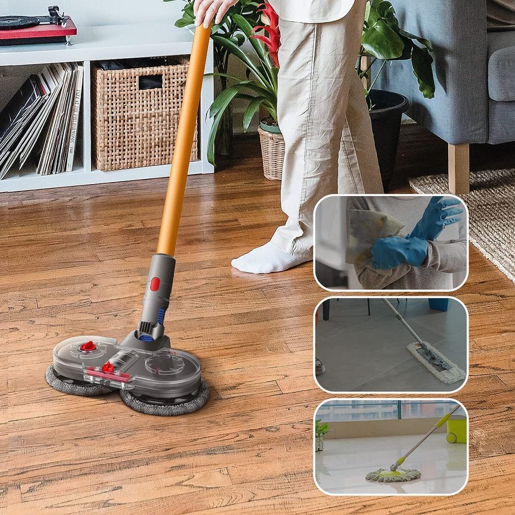 Elektrischer Wischaufsatz für Dyson V11 V10 V8 V7 V15 Produktbild 4