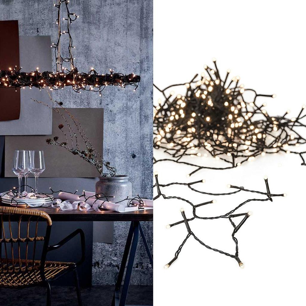 Eglo LED Lichterkette Crispy Ice White IP44 innen & außen Productafbeelding 