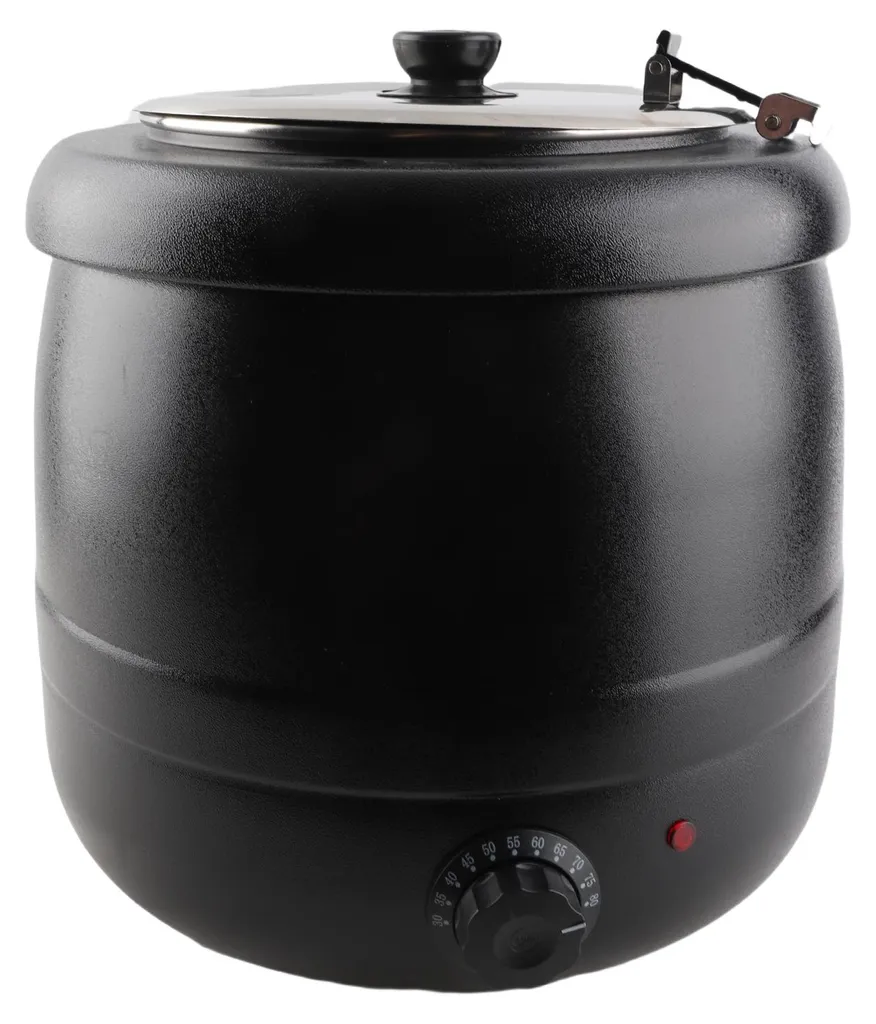 Chauffe-soupe Isotherme 10L Récipient Amovible en Inox Alimentaire