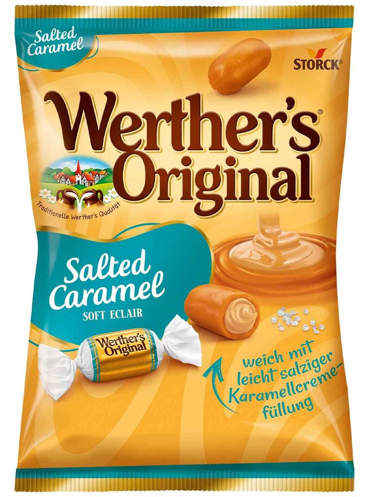 Werther's Original Karamellbonbon Salted Caramel 531350-00 Produktbild 