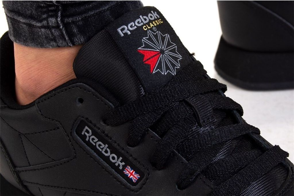 Reebok Classics Leather Sportschuhe Schwarz EU 35 Junge Produktbild 11