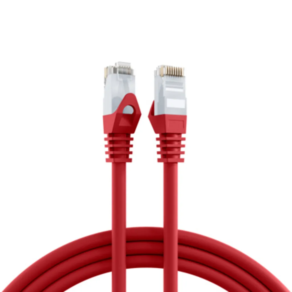 Cavo Patch Cat.6 2m Rosso LSZH EFB K8104RT.2 - Standard Professionali