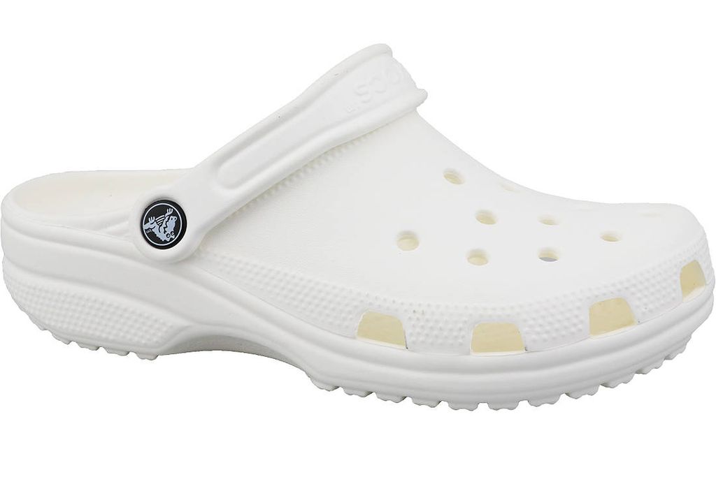 Crocs Classic Clog, Weiblich, Erwachsener, Weiß, Einfarbig, Produktbild 