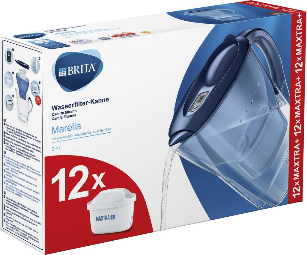 Brita pakiet roczny Marella niebieski w tym 12 MX Zdjęcie produktu 