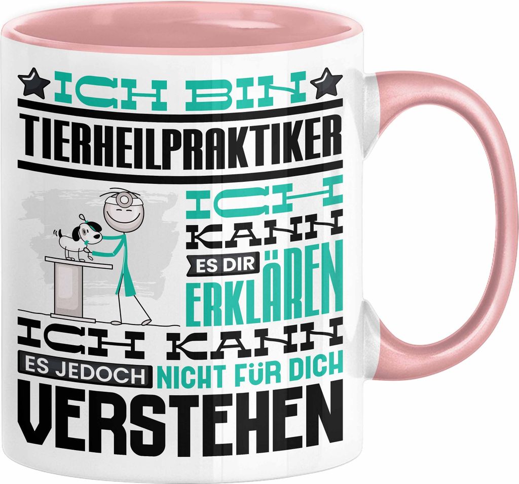 Tierheilpraktiker Geschenk Kaffee-Tasse Geschenkidee für Produktbild 