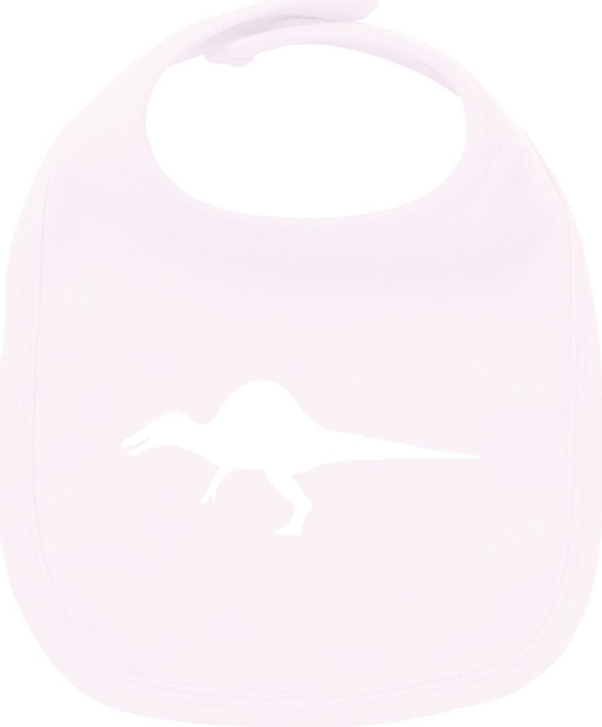 Huuraa Unisex Babylatz Spinosaurus Dinosaurier Geschenk Babypink Baumwolle Spinosaurus Mitbringsel