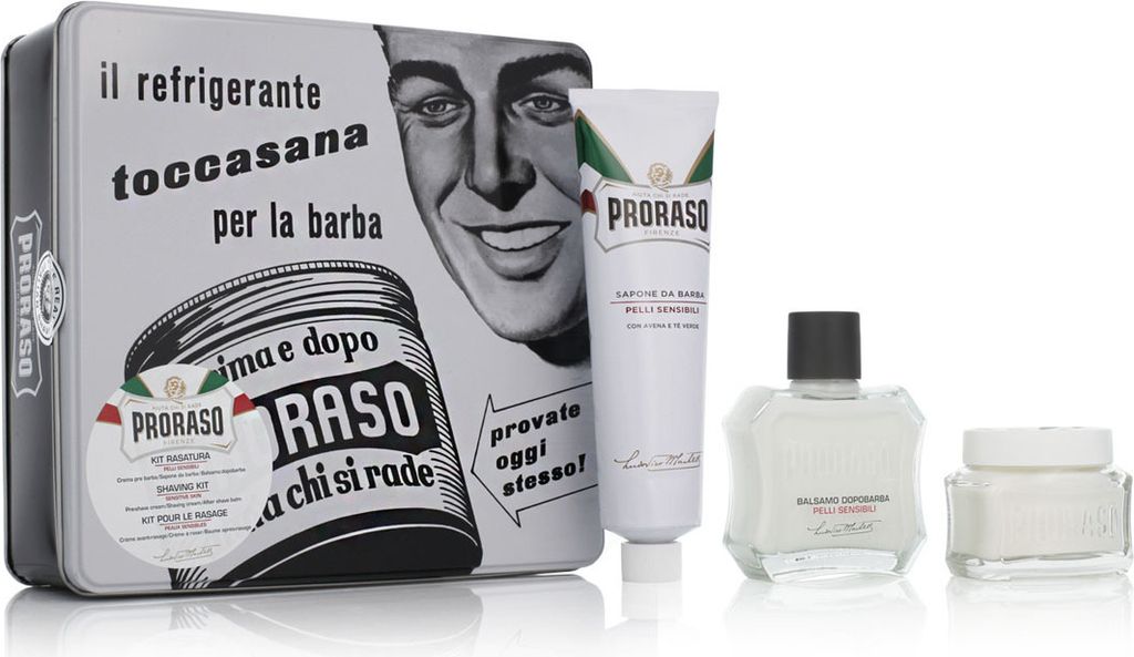 Proraso White Vintage Toccasana Pre-Shave Cream Set 100ml + Produktbild 