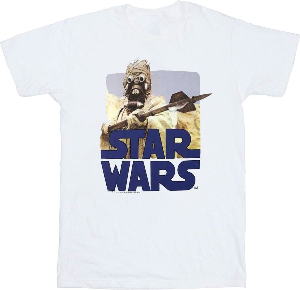 Star Wars - T-Shirt für Herren/Damen Uni RO11426 (L) (Weiß)