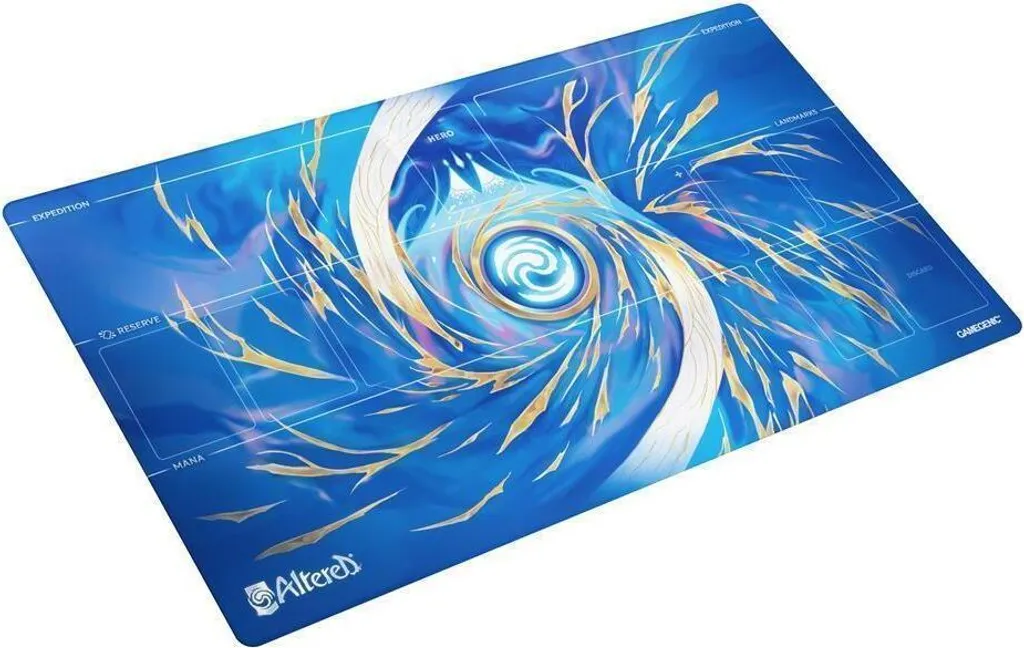 Playmat Ice Storm anti-glisse : protégez vos cartes TCG avec style et soin