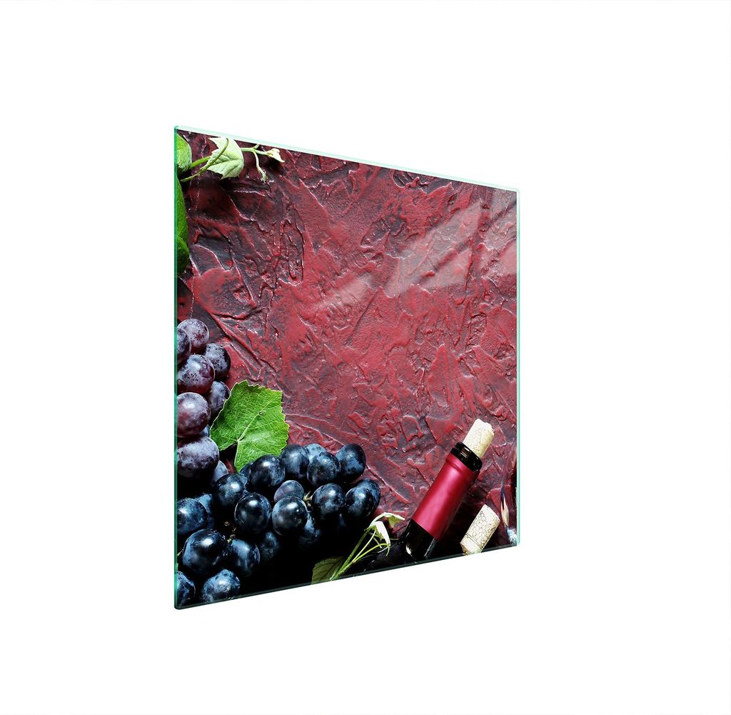 Glasschutzplatte Für Herd 50X52 Wein