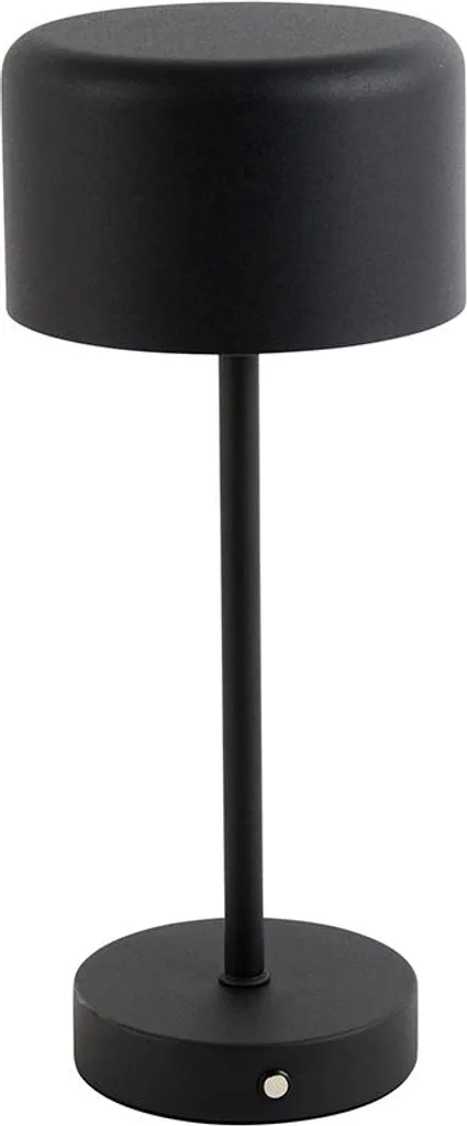 Lampada LED Jeff RL Nera da Tavolo Senza Fili | Design Minimalista - 15