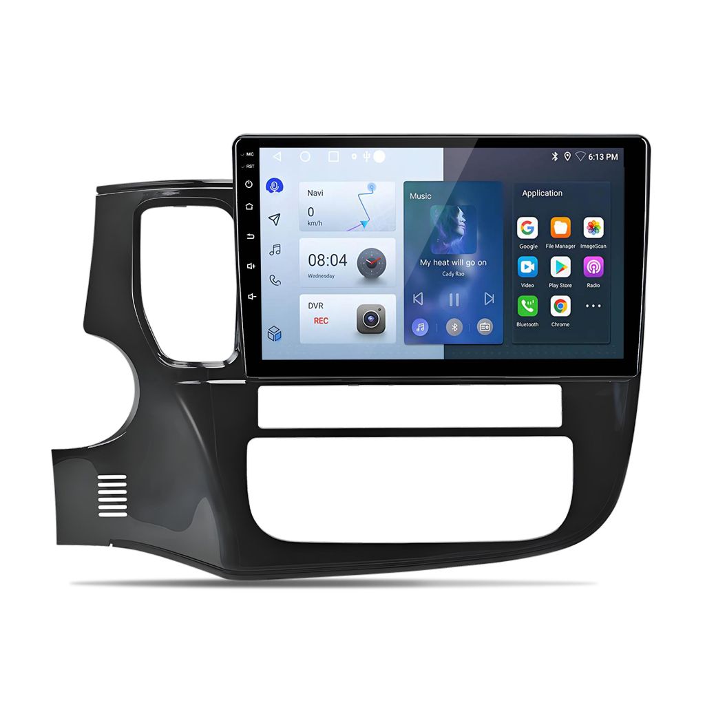 10 Zoll 1+32G Andriod13 carplay android auto Autoradio für Mitsubishi Outlander 2012-2018 Autoradio WIFI BT GPS Navi DAB GPS SWC