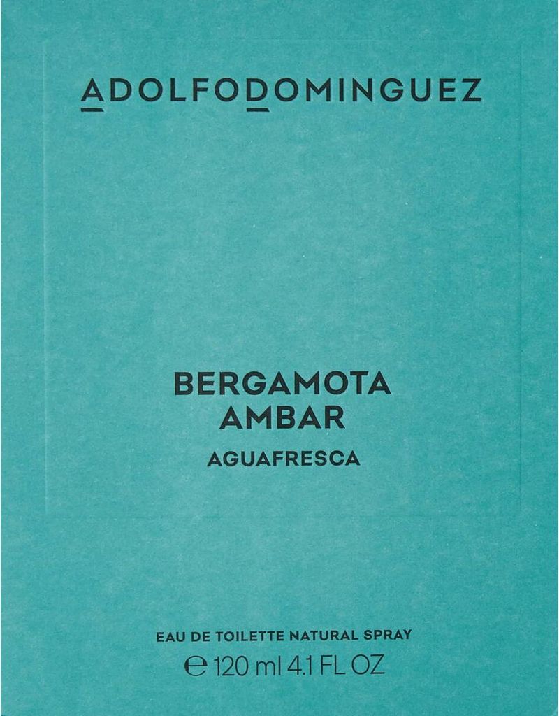 ADOLFO DOMINGUEZ Agua Fresca Bergamota Ambar, Eau de Imagen del producto 