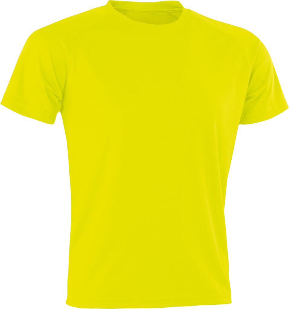 Spiro Herren Aircool T-Shirt PC3166 (M) (Neongelb)