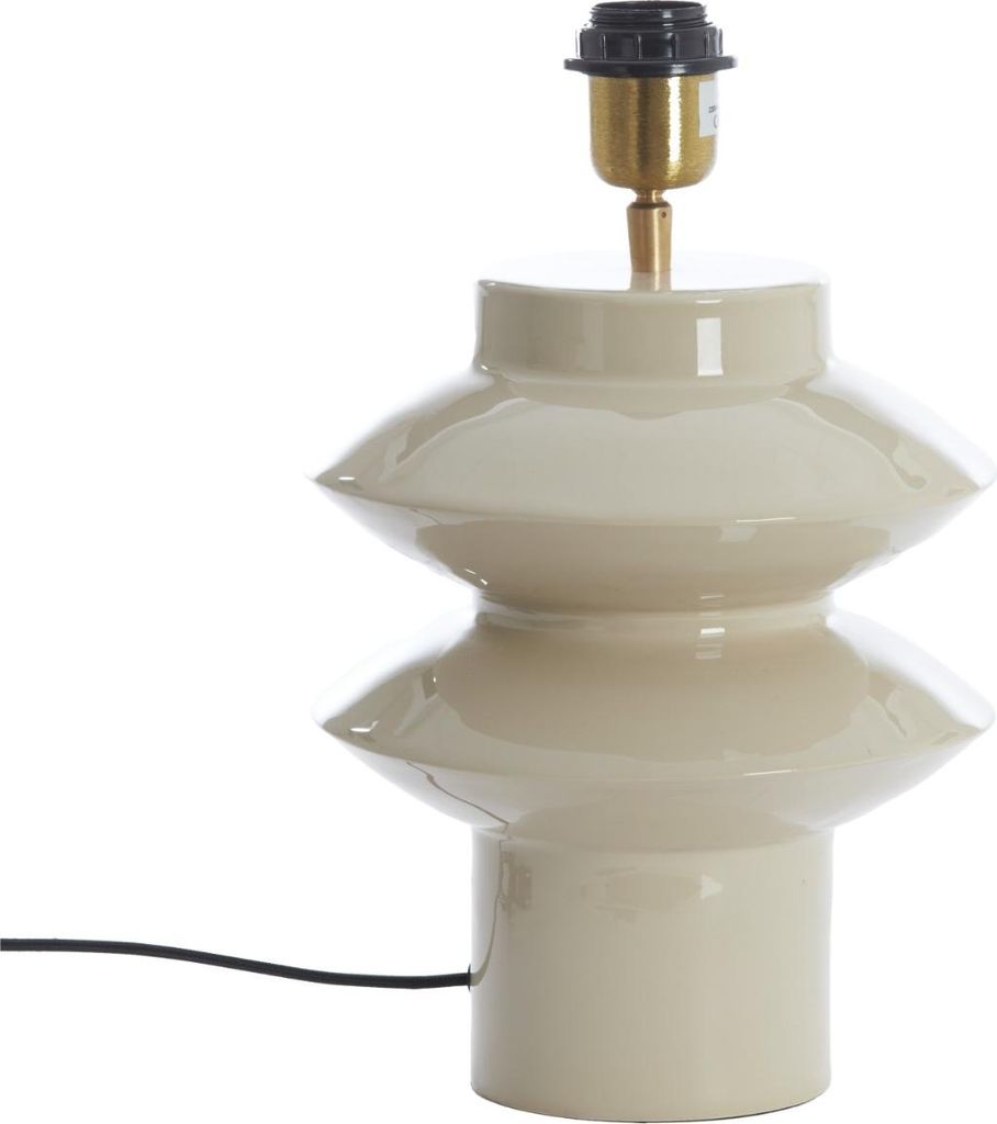 Light & Living - tischlampe - Petch - grau - metall - einzelne leuchte - E27 - 8313025