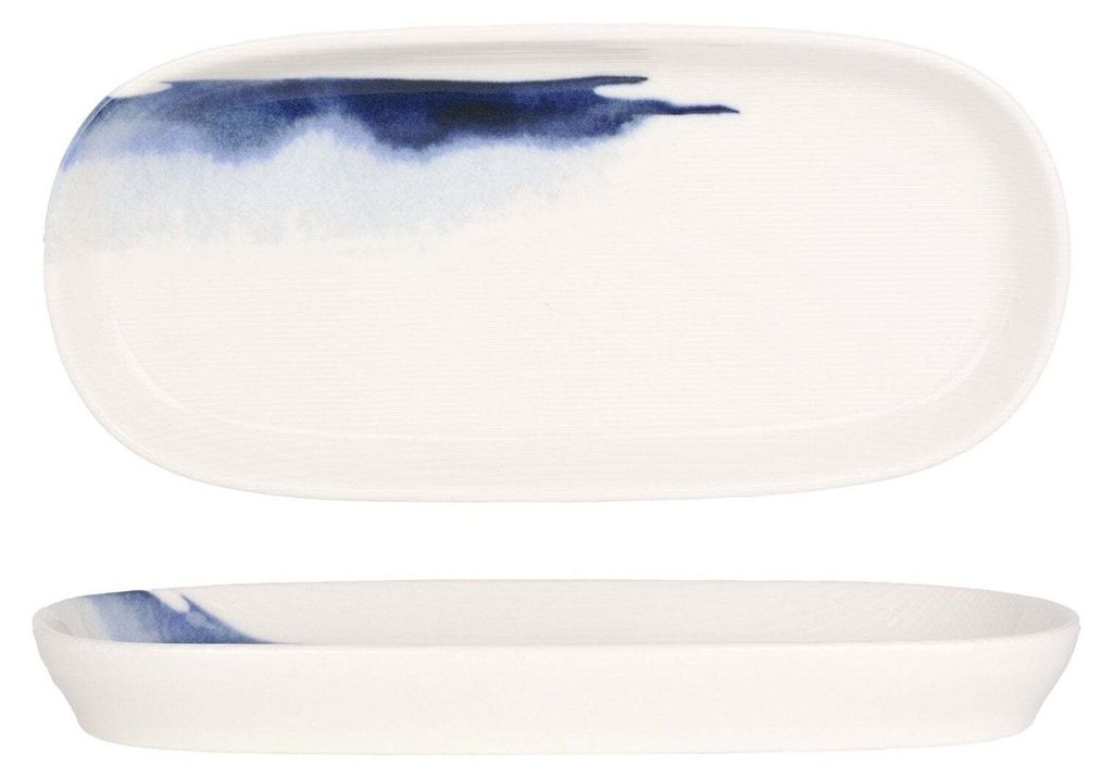 Bol de service Bonna - Blue Wave - Porcelaine - 21 cm Image du produit 