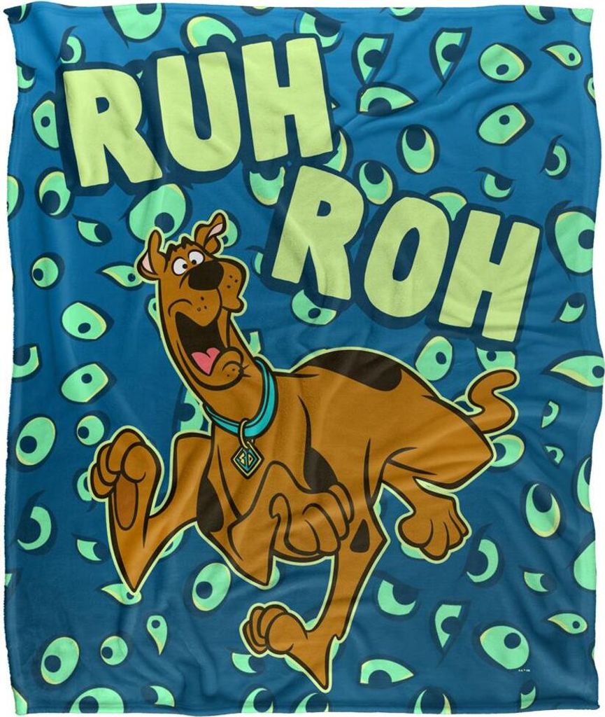 Scooby Doo - Decke "Ruh Roh", Augen TV19086 (Einheitsgröße) (Bunt)