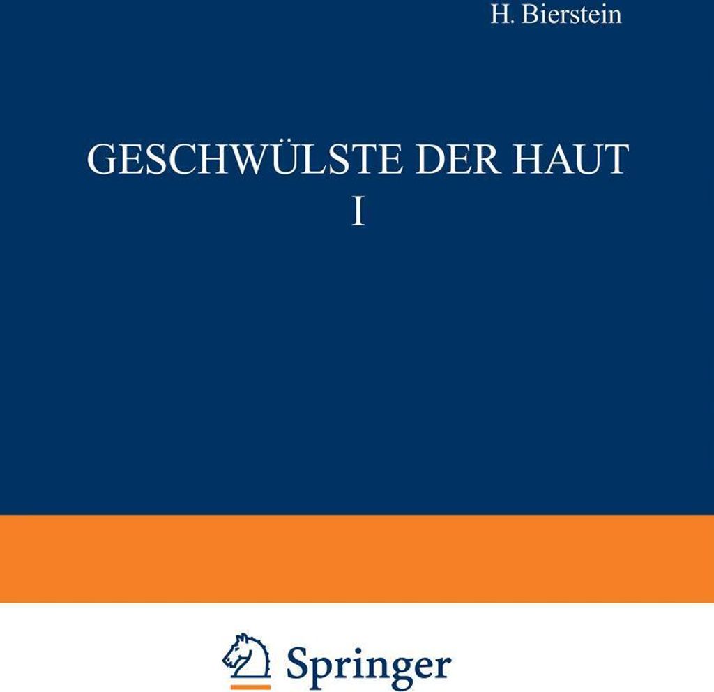 Geschwülste der Haut I