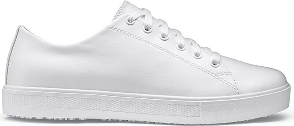 Shoes For Crews Old School Low-rider Iv - Weiss - Unisex Damen Arbeitsschuhe Weiß Rutschhemmend - Größe 45 EU / 10 UK