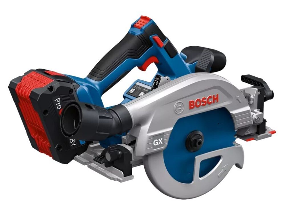 Bosch Akku-Kreissäge GKS 18V-57-2 GX Solo + FSN 44 - Produktbild 8