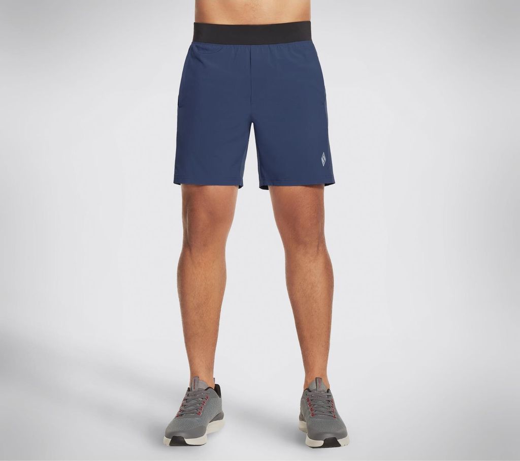 SKECHERS Herren Shorts Movement 7" Marineblau Größe S