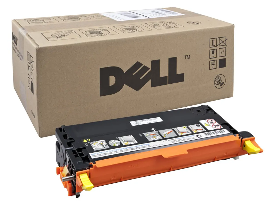 Toner NF556 Jaune Dell 3110CN : Évitez les Traces et Imprimez Plus
