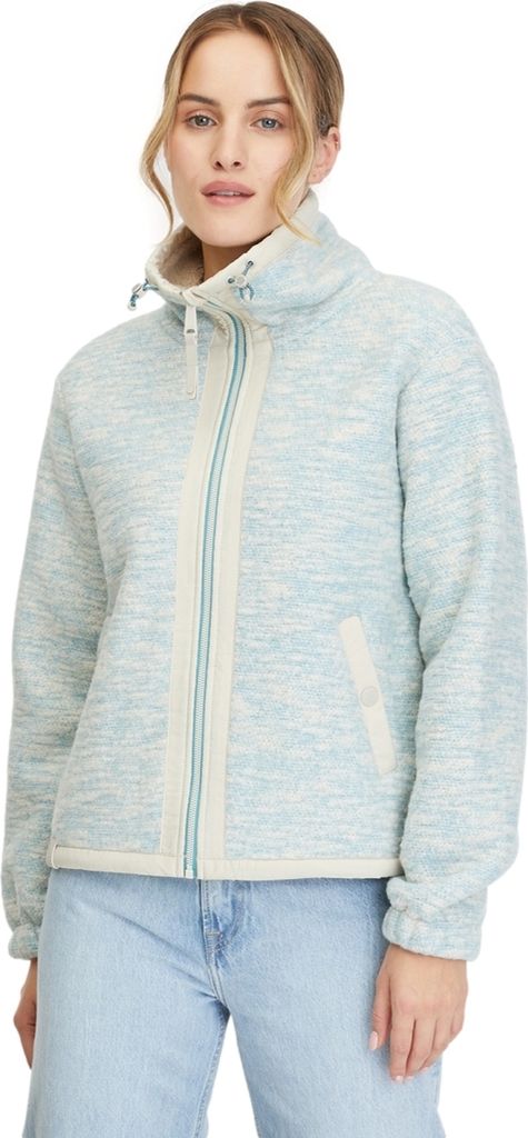 Ragwear Nordicka Bonded - Damen Fleecejacke, Größe:M, Farbe:ocean green
