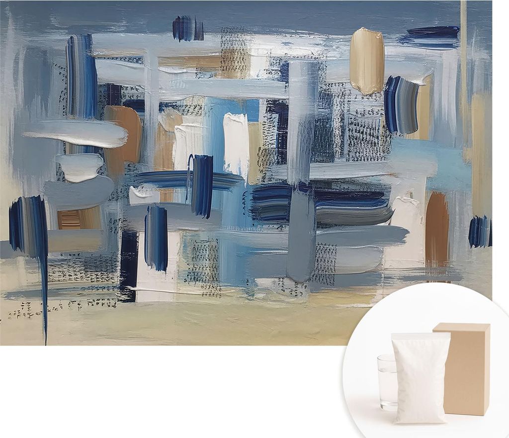 Fototapete - Wandbilder für Wohnzimmer - 208x146 cm - Dekorative Wandfolie - Modernes Design für Wanddekoration - Tapeten für Innenräume - Abst...