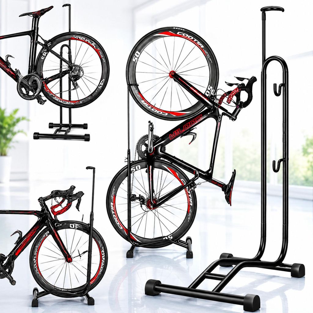 Fietsenrek, 47x38x120 cm Productafbeelding 