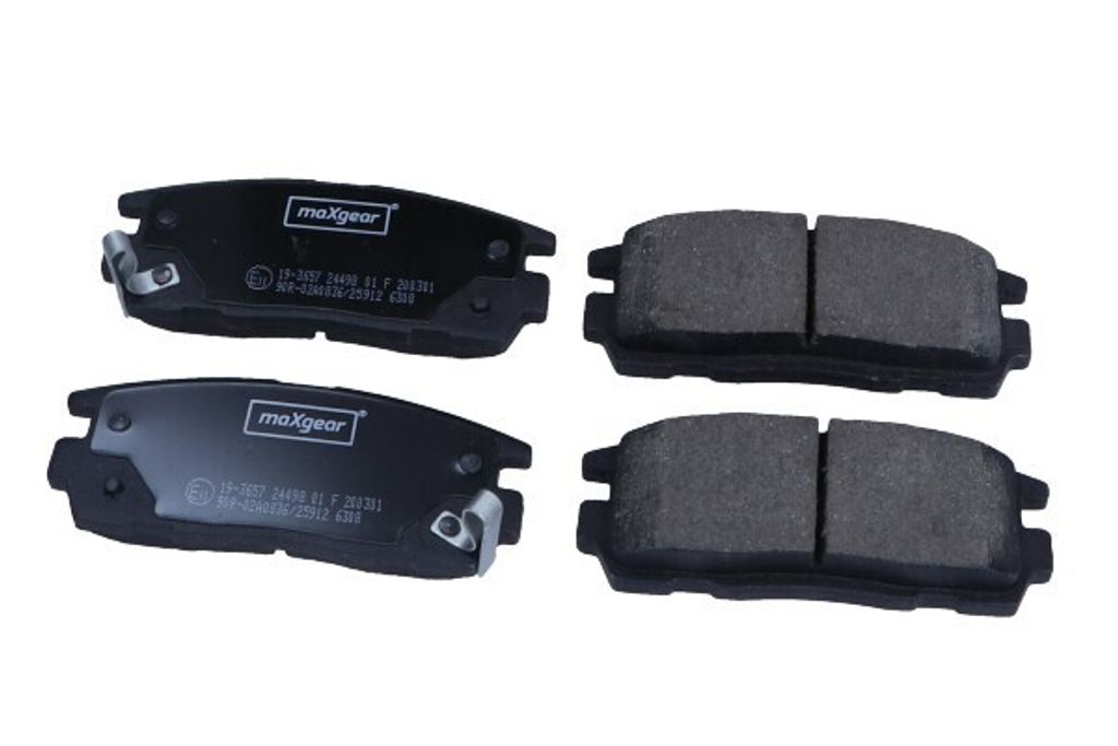 MAXGEAR Bremsbeläge Satz Hinten Bremsklötze für CHEVROLET Produktbild 