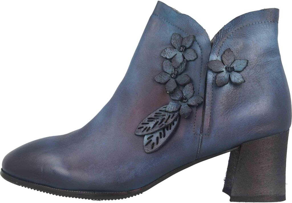 Spring Footwear LORALIE Stiefel in Übergrößen Blau LORALIE-BLU große Damenschuhe