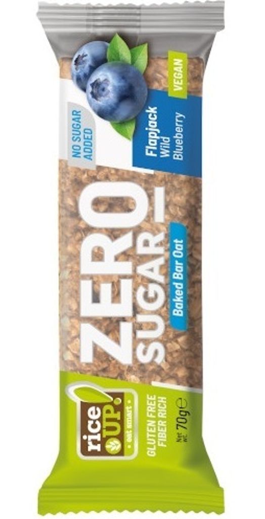 Rice Up Zero Bezlepková ovesná tyčinka borůvka bez Obrázek produktu 