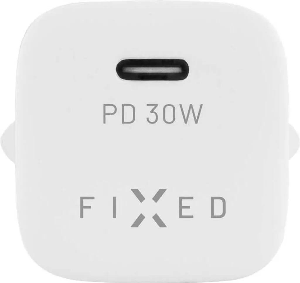 Chargeur rapide 30W USB-C Power Delivery avec câble inclus blanc - 4