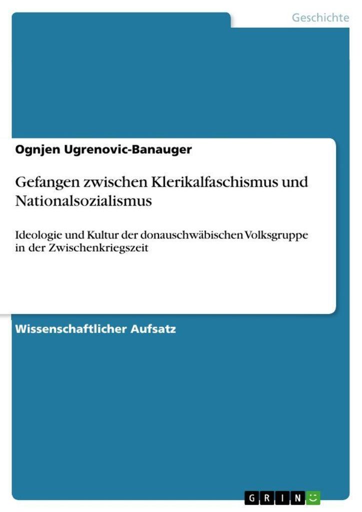 Gefangen zwischen Klerikalfaschismus und Nationalsozialismus