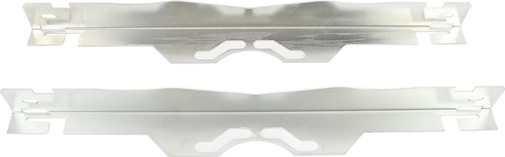 Zehenausrichtungswerkzeugplatten Edelstahl Genauige Radmessungen mit hängenden Löchern für Autowagen SUV Fahrzeug Silber