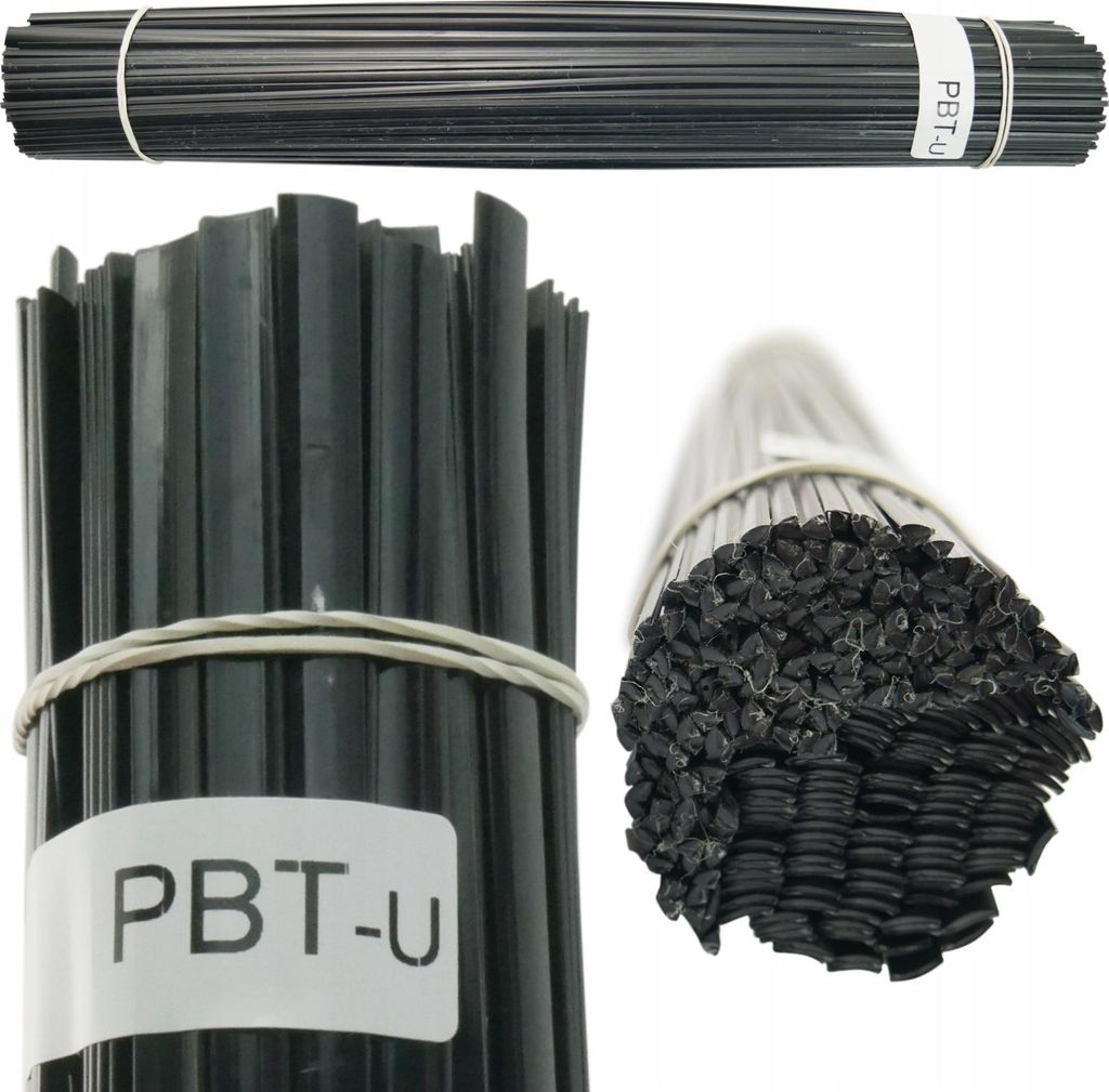 BINDEMITTEL für KUNSTSTOFF PBT-U PBTU PBT/U 1kg Bindestreifen Dreiecke ZUM SCHWEISSEN