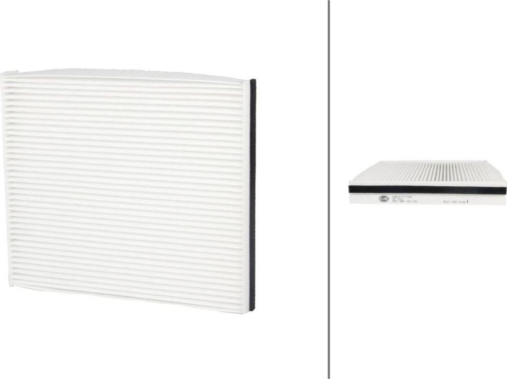 Innenraumfilter Pollenfilter 244 x 210 mm HELLA passend für OPEL MERIVA