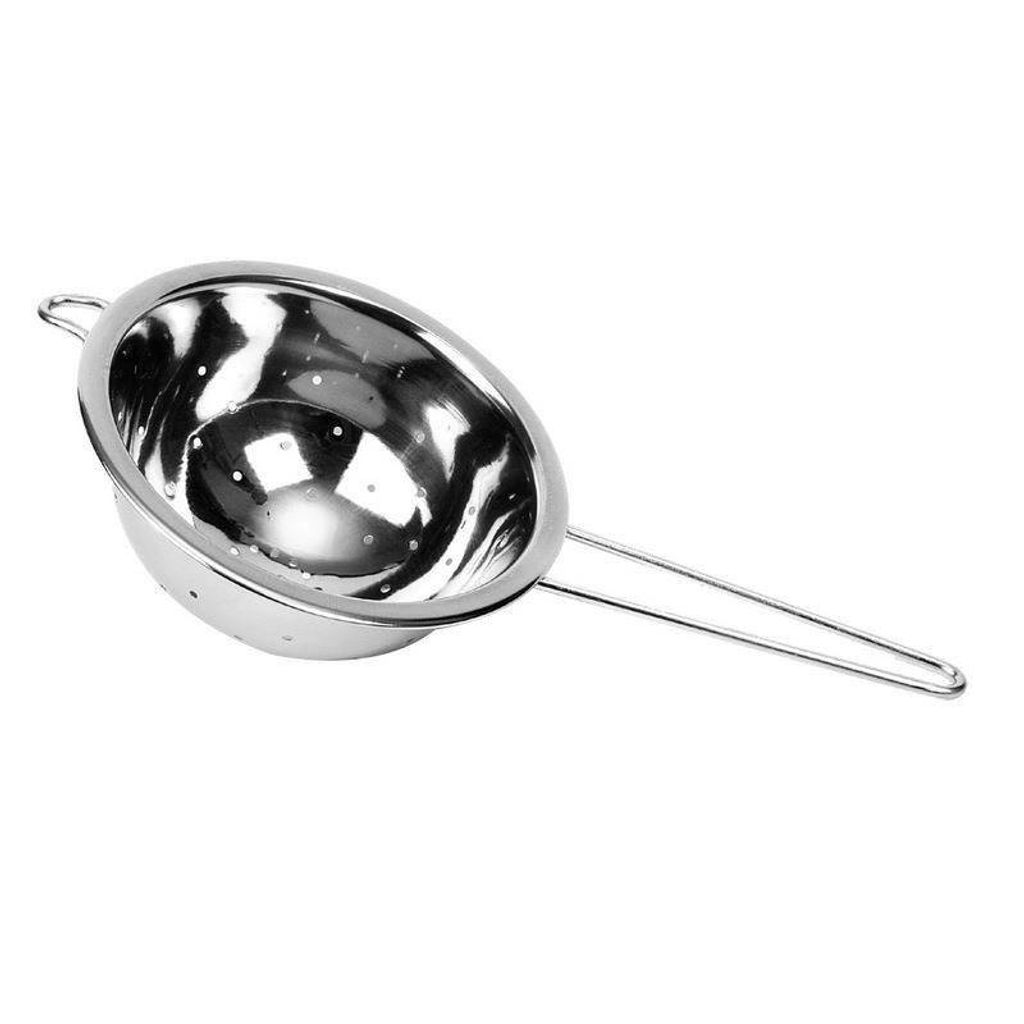 ORION Durchschlag / Küchensieb / Nudelsieb mit langem Griff 20 cm