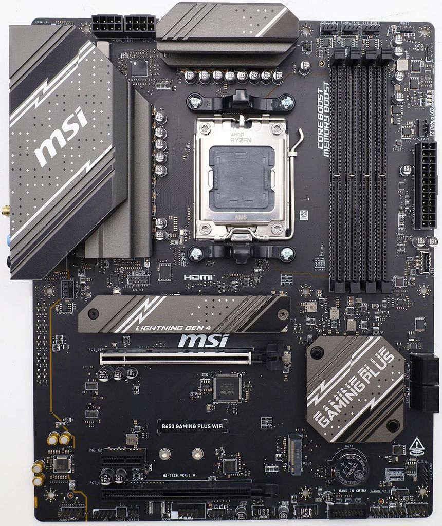 MSI B650 Gaming Plus WiFi Motherboard Produktbild 
