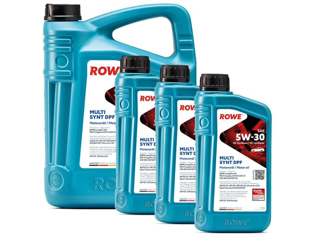 8 Liter (5L+3L) ROWE HIGHTEC MULTI SYNT DPF SAE 5W-30