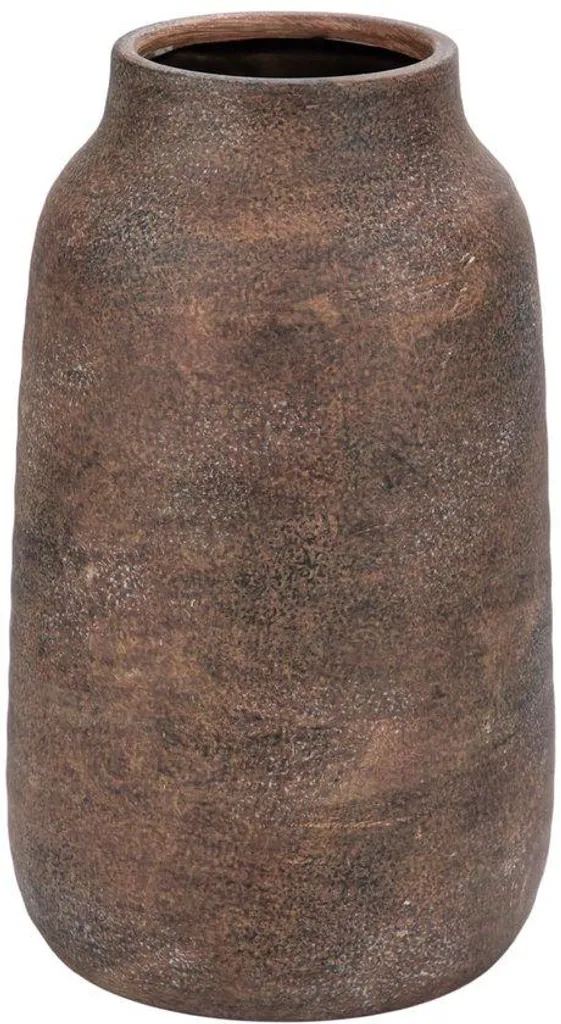Vase de table stable en céramique 24,5 cm pour bouquets lourds