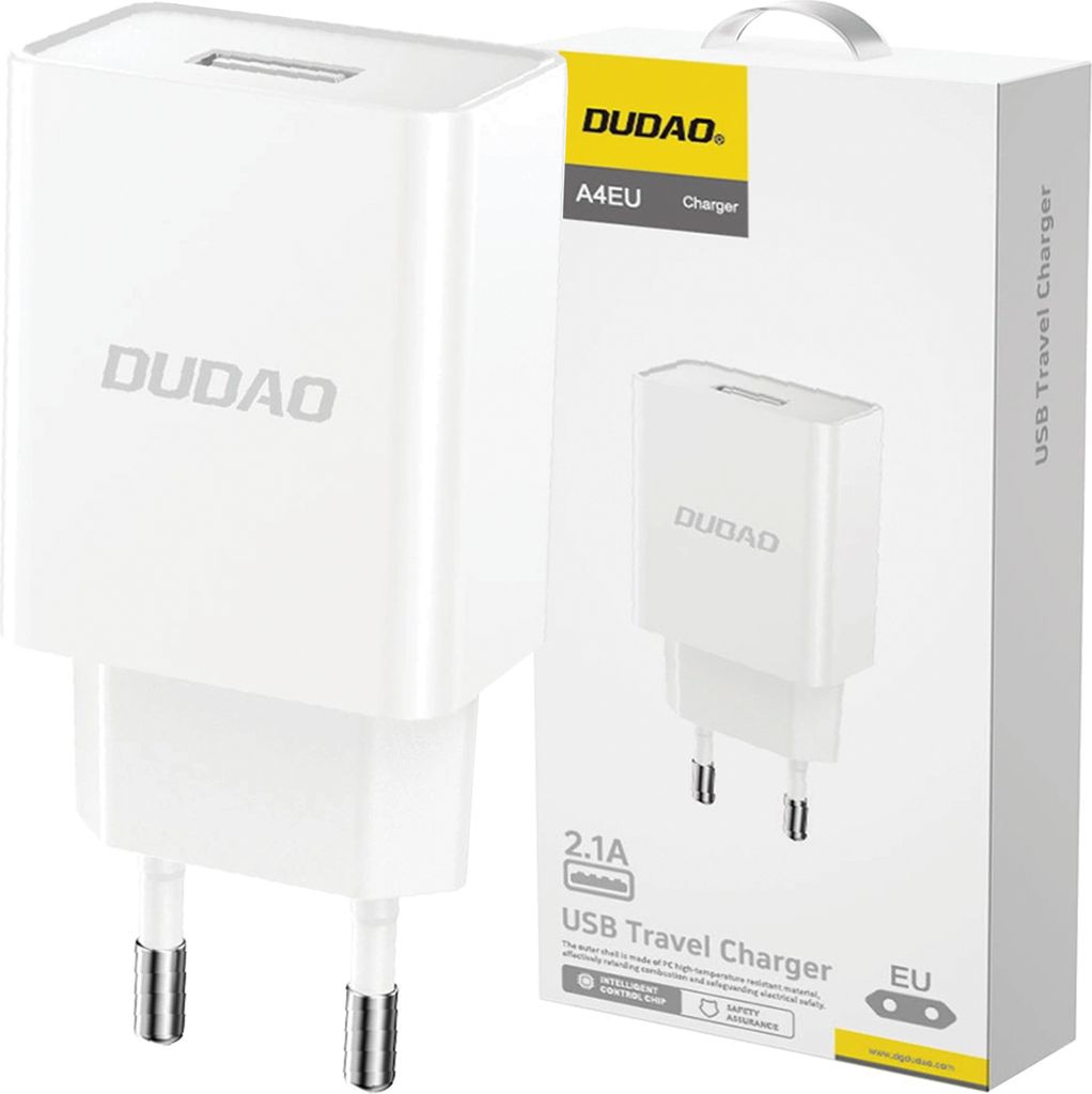 Dudao A4Eu Usb-A 2.1A Netzwerk-Ladegert - Wei