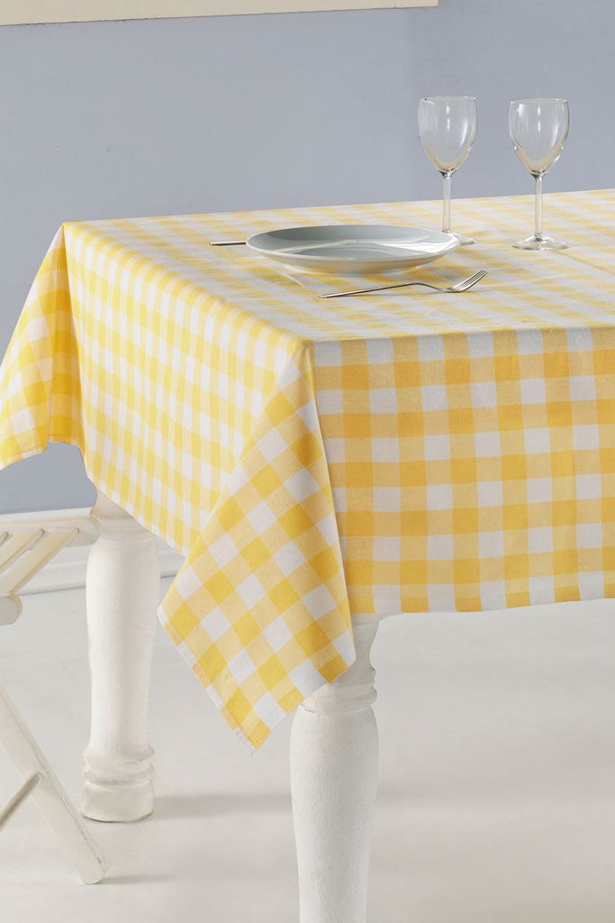 Hermia Concept, Kareli 260 - žlutá, ubrus, žlutý, 100% Obrázek produktu 2