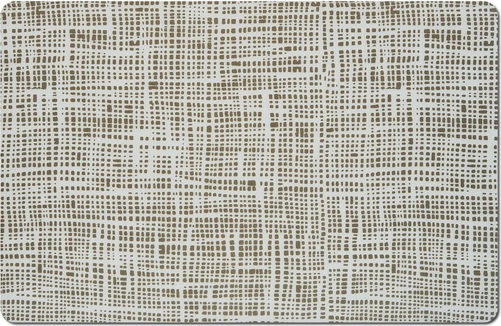 6 Zeller Platzset Abstrakt grau 28,5 x 43,5 cm (50216)