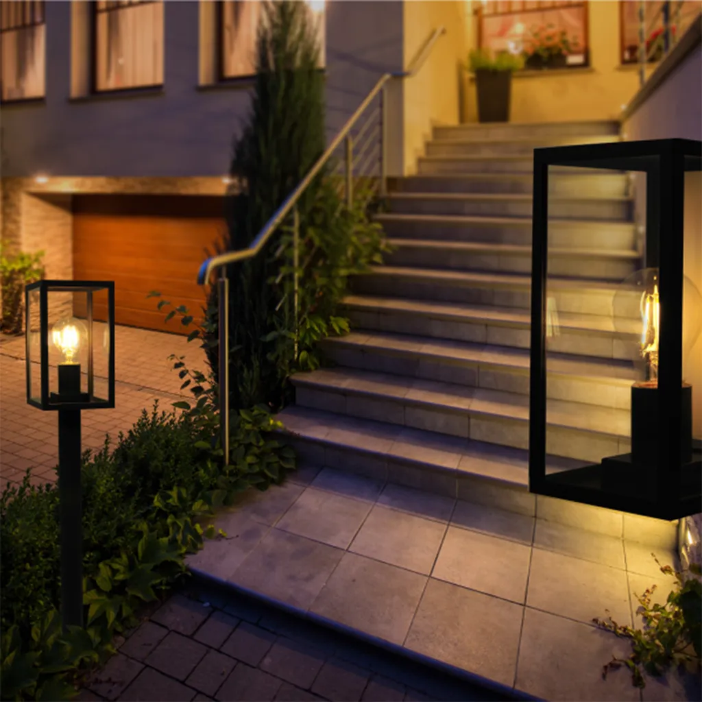 Suspension extérieure IP43 Malmo Graphite E27 résistante et design
