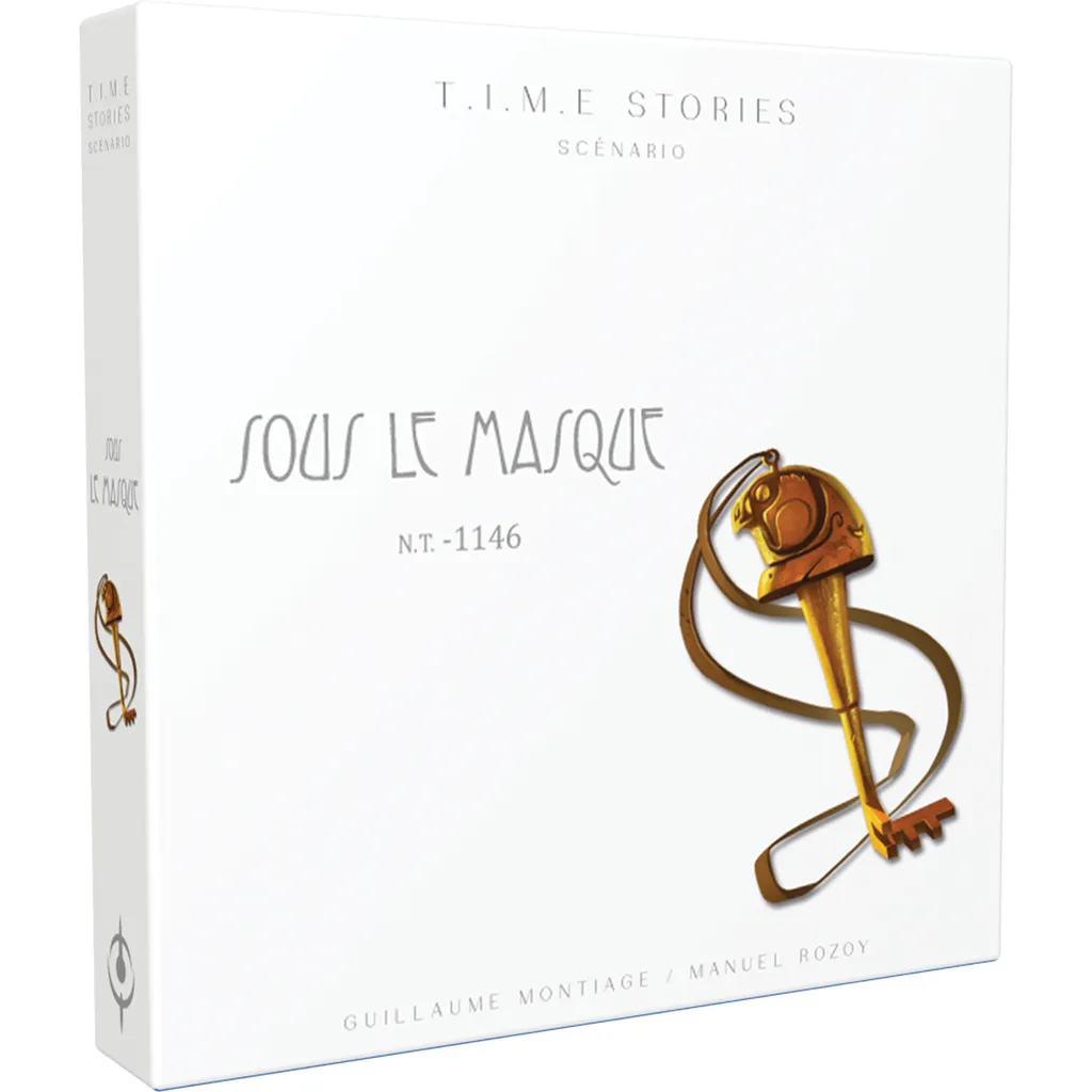 Jeu de société T.I.M.E Stories Derrière le masque, extension de stratégie - 4