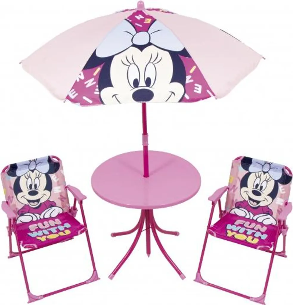 Équipement camping enfant Minnie Mouse pour sorties et vacances été