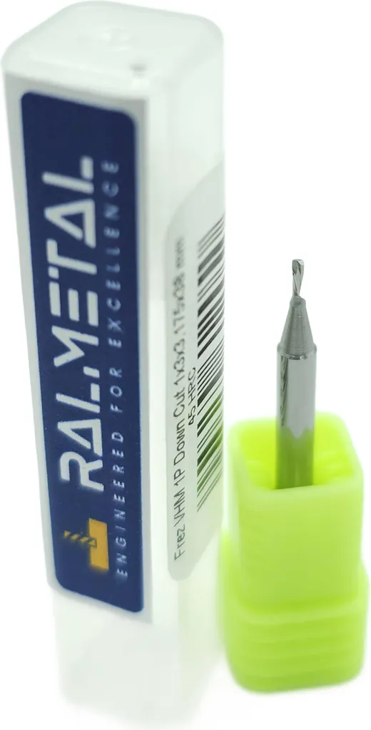Fraise Anti-Soulèvement 1mm VHM pour Usinage Net de Matériaux Fins