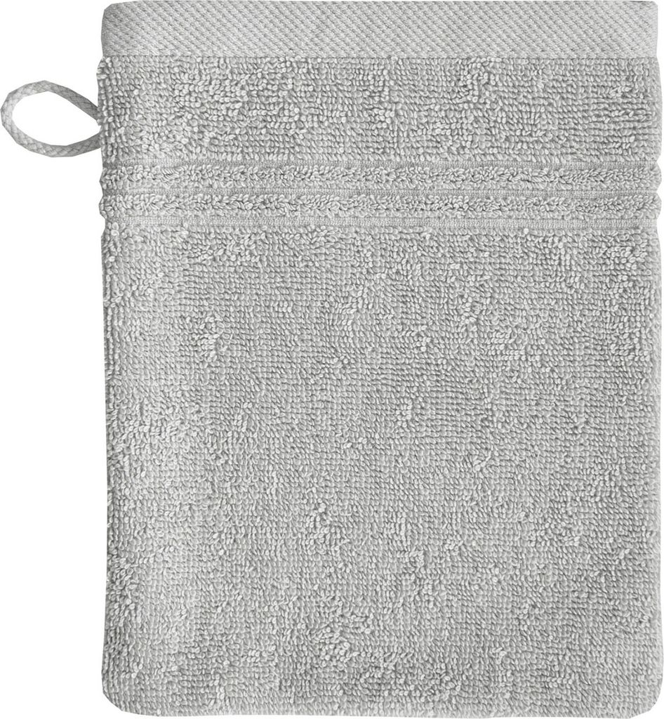 Dyckhoff 6 Waschlappen Nature silber 16 x 21 cm Produktbild 