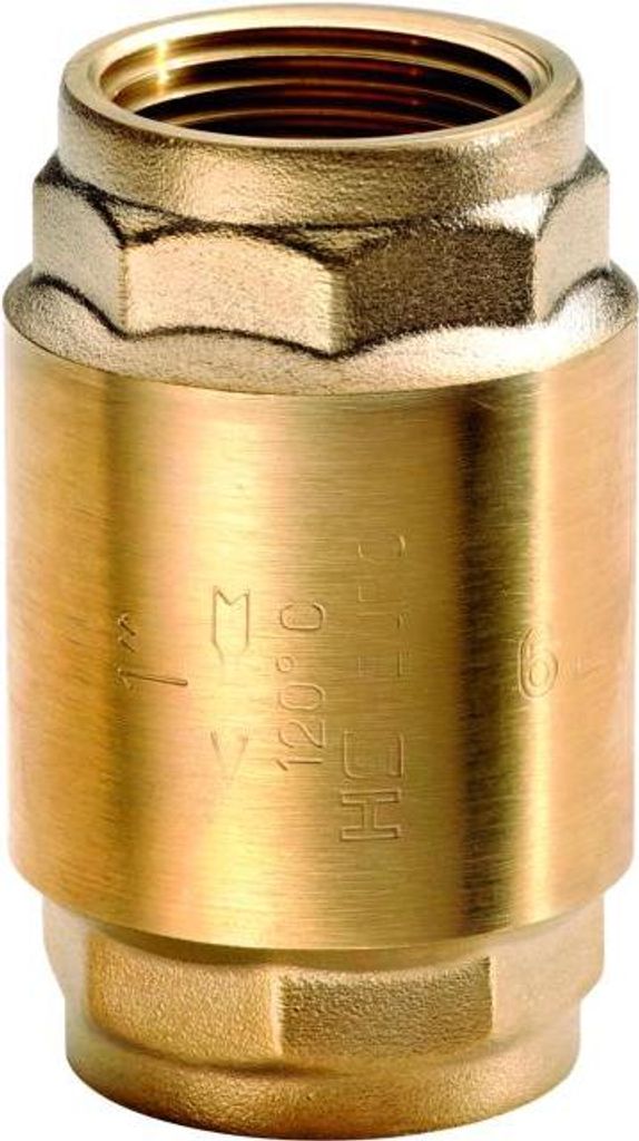 Hermann Schmidt Rückschlagventil 1 1/2" Messing